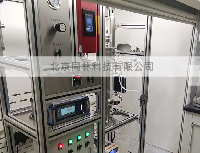 上海某藥業公司1L耐高壓反應器進行臭氧化合反應